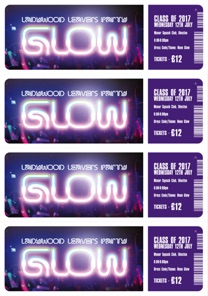 Glow Tickets 4up